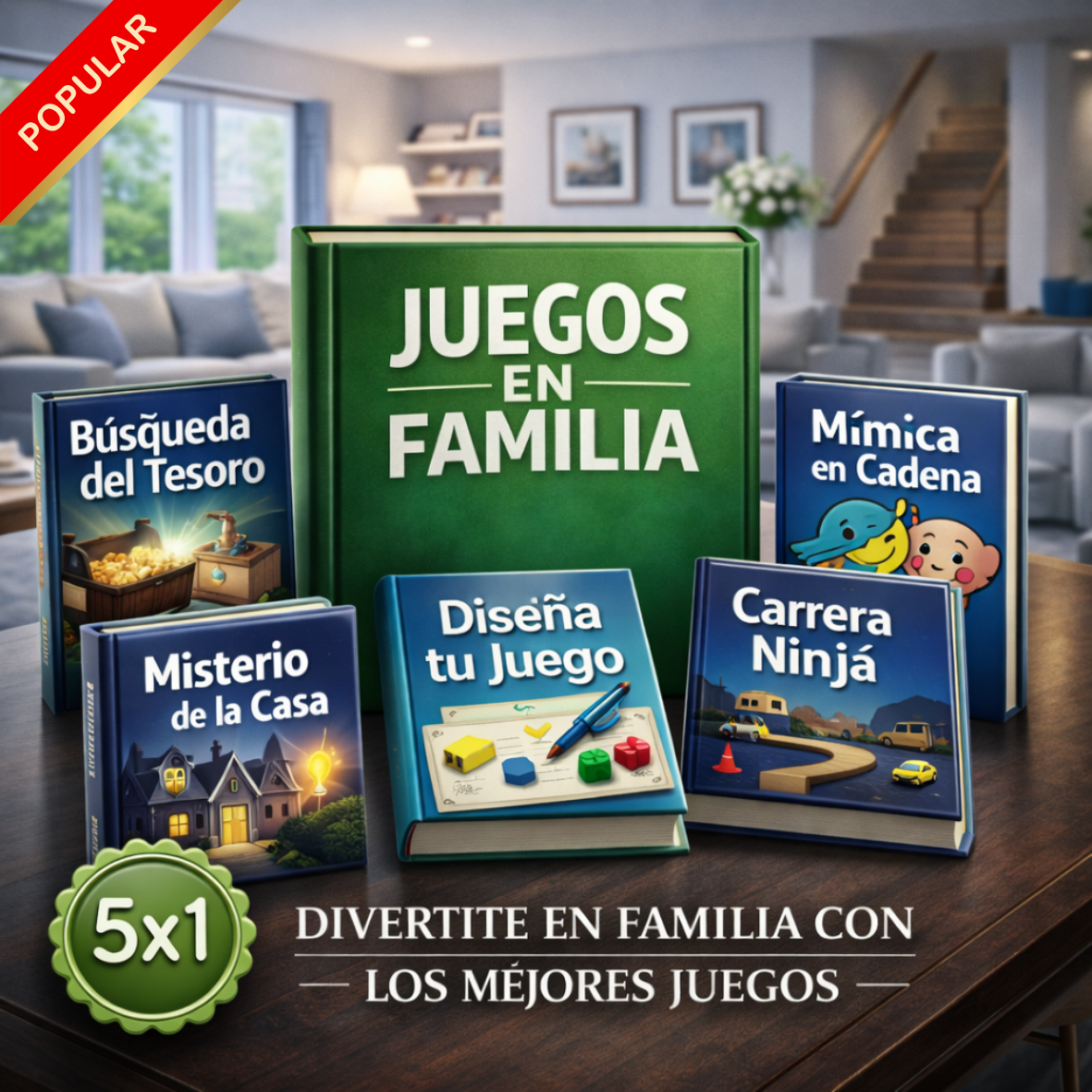 5X1 JUEGOS EN FAMILIA | SOLO POR HOY 🎁